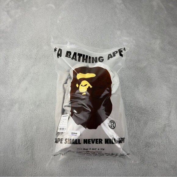 Bape A Bathing Ape Men's Size XL Ape Head One Point Pullover "Grey" 1J80 114 005 - Picture 7 of 16